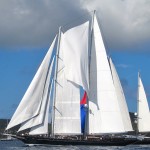 Meteor is a 167 foot Schooner.